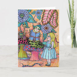 Gespräch mit einer Raupe Karte