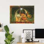 Gespräch mit Gott Poster (Heimbüro)
