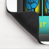 Gespräch mit Ihren Händen (2) Mousepad (Ecke)