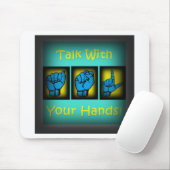 Gespräch mit Ihren Händen (2) Mousepad (Mit Mouse)