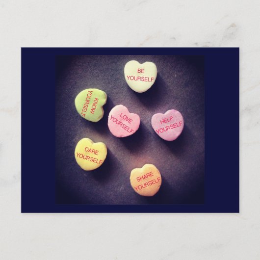 Gespräch mit Ihrer Postkarte (Vorderseite)