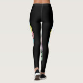 Gespräch mit Kerzenherzen Leggings (Rückseite)