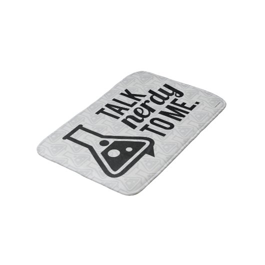 Gespräch Nerdy Badematte (Schrägansicht)
