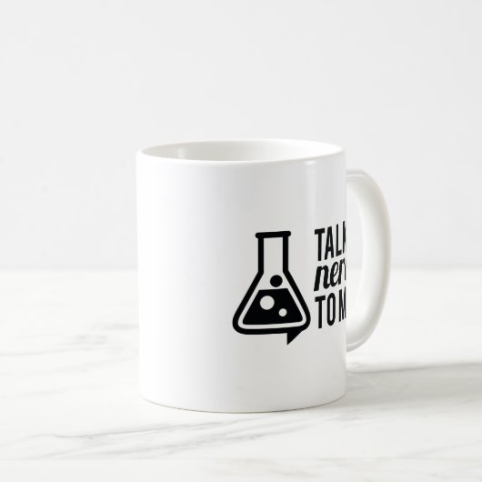 Gespräch Nerdy Kaffeetasse (VorderseiteRechts)