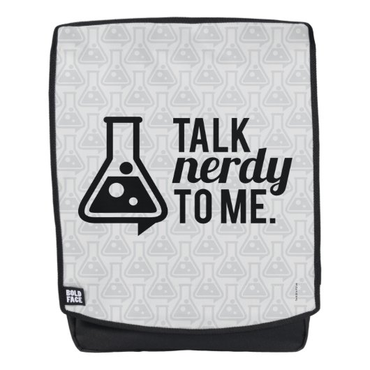 Gespräch Nerdy Rucksack (Vorderseite)