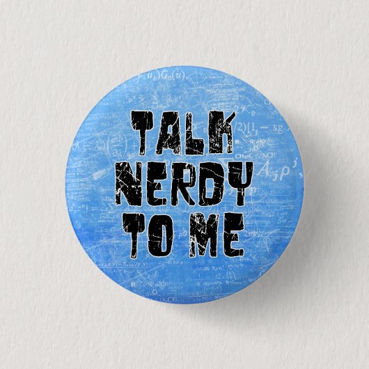 Gespräch nerdy zu mir button (Vorderseite)