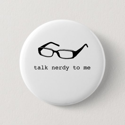 Gespräch nerdy zu mir button (Vorderseite)