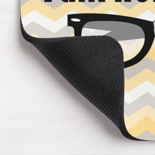 Gespräch Nerdy zu mir Mousepad (Ecke)