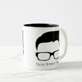 Gespräch Nerdy zu mir Tasse (VorderseiteRechts)