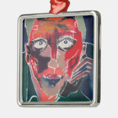 Gespräch Ornament Aus Metall (Links)