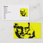 GESPRÄCH TERRYS TIBBS ZU MIR! VISITENKARTE (Vorne/Hinten)