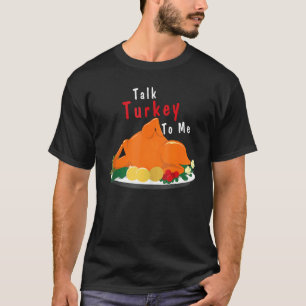 Gespräch Türkei mit mir Erntedank Abendessen Türke T-Shirt