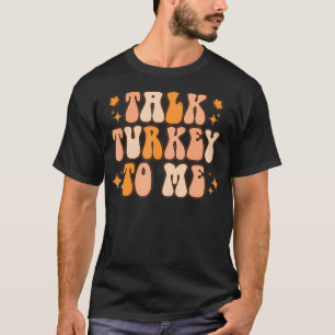 Gespräch Türkei mit mir Retro Vintagen lustigen Er T-Shirt