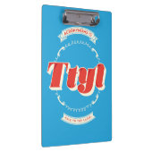 Gespräch zu Ihnen später Klemmbrett (Rechts)