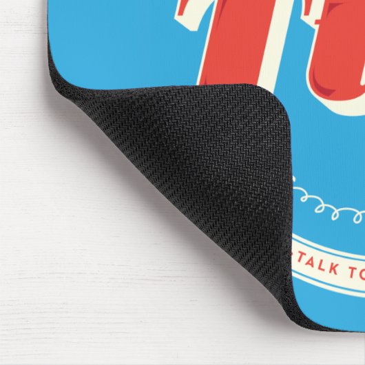 Gespräch zu Ihnen später Mousepad (Ecke)