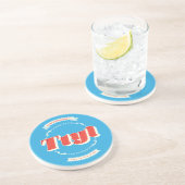 Gespräch zu Ihnen später Sandstein Untersetzer (Seite)