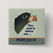 Gespräch zu viel button (Vorderseite)