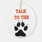 GESPRÄCH ZUM GREIFER KERAMIKORNAMENT (Links)