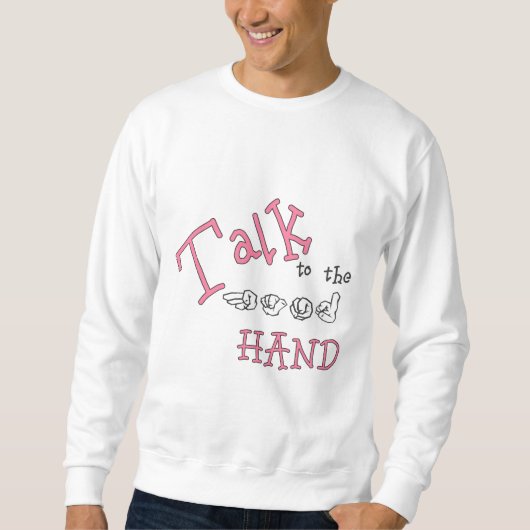 Gespräch zum Rev der Hand(ASL) Sweatshirt (Vorderseite)