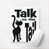 Gespräch zum Schwanz Mousepad (Mit Mouse)