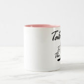 "Gespräch zum Schwanz" Tasse (Mittel)