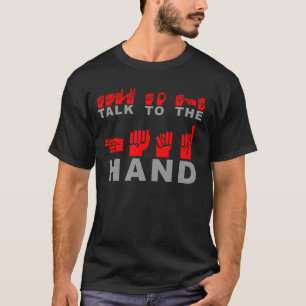 Gespräch zur Hand T-Shirt