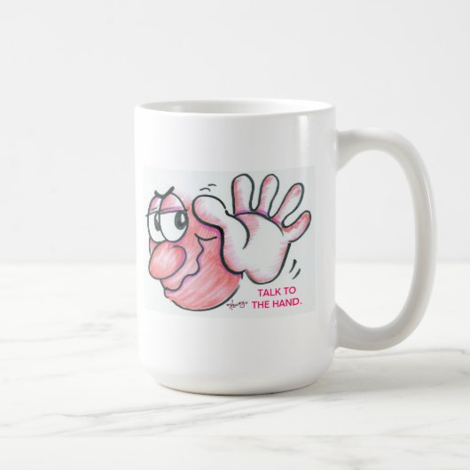 GESPRÄCH ZUR HANDkaffee-TASSE Kaffeetasse (Rechts)