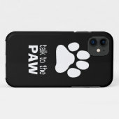 Gespräch zur Tatze Case-Mate iPhone Hülle (Rückseite (Horizontal))