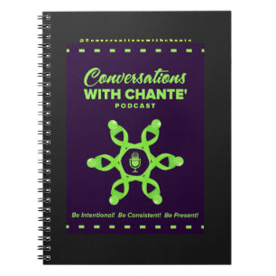 Gespräche mit Chante-Notebook Notizblock