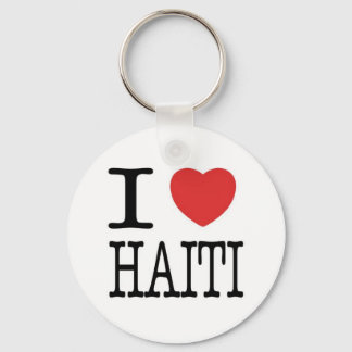 Gespräche mit dem Lebendigen: I <3 Haiti-Schlüssel Schlüsselanhänger