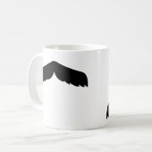 Gespräche mit dem Mustache - Tasse (Vorderseite Links)