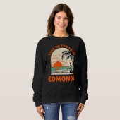 Gespräche mit dem Sand Edmonds Beach Washington Oc Sweatshirt (Vorne ganz)