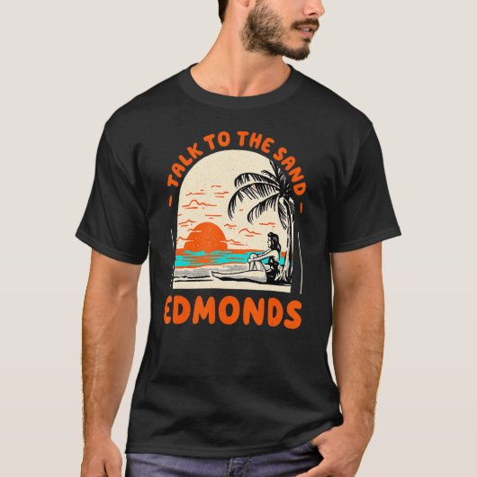 Gespräche mit dem Sand Edmonds Beach Washington Oc T-Shirt (Vorderseite)