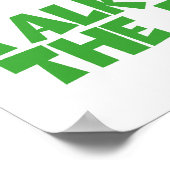 Gespräche mit dem Schwanz Skunk Poster (Ecke)