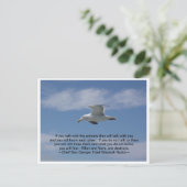 Gespräche mit den Tieren Postkarte (Stehend Vorderseite)