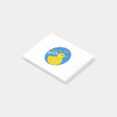 Gespräche mit der Ente Post-it Klebezettel (angewinkelt)