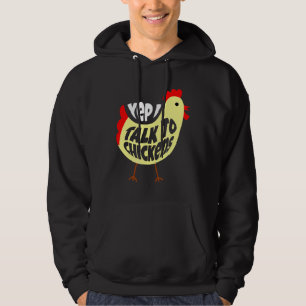 Gespräche mit Hühnern für Hühner Hoodie
