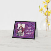 Gespräche mit meinem Hund und meiner Ehekarte Karte (Gelbe Blume)