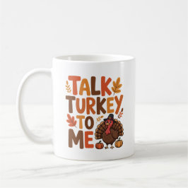 Gespräche mit mir Erntedank über die Türkei Kaffeetasse