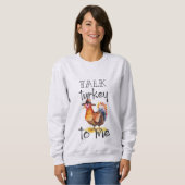 Gespräche mit mir über die Türkei Sweatshirt (Vorne ganz)