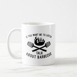 Gespräche über Barbecue Kaffeetasse