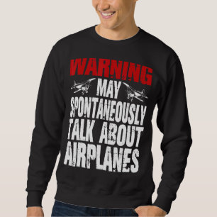 Gespräche über Coole Flugzeuge Sweatshirt