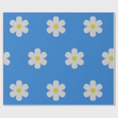 Gespräche über den blauen Hintergrund Geschenkpapier (Flach)