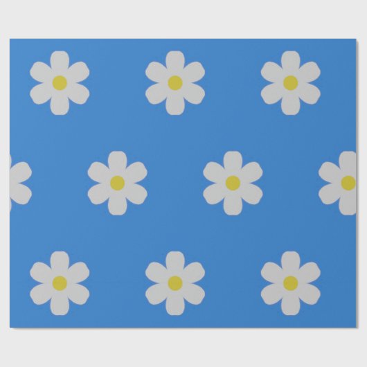 Gespräche über den blauen Hintergrund Geschenkpapier (Flach)