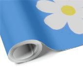 Gespräche über den blauen Hintergrund Geschenkpapier (Rolleneckpunkt)