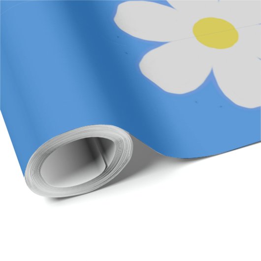 Gespräche über den blauen Hintergrund Geschenkpapier (Rolleneckpunkt)