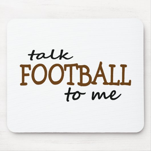 Gesprächs-Fußball zu mir Mousepad (Vorne)