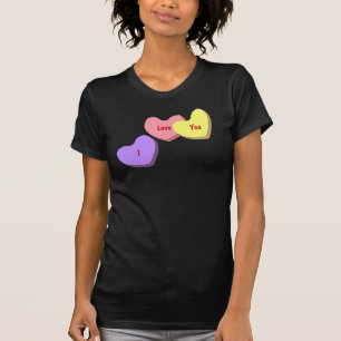 Gesprächs-Herzen T-Shirt