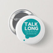 Gesprächs-lang - Geisteskrankheits-Unterstützung - Button (Vorne & Hinten)