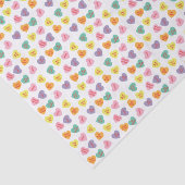 Gesprächs-Süßigkeits-Herz-Seidenpapier Seidenpapier (Ausschnitt)
